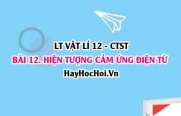 Định luật LENZ về chiều dòng điện cảm ứng? Định luật Faraday về suất điện động cảm ứng? Vật lí 12 bài 12 CTST